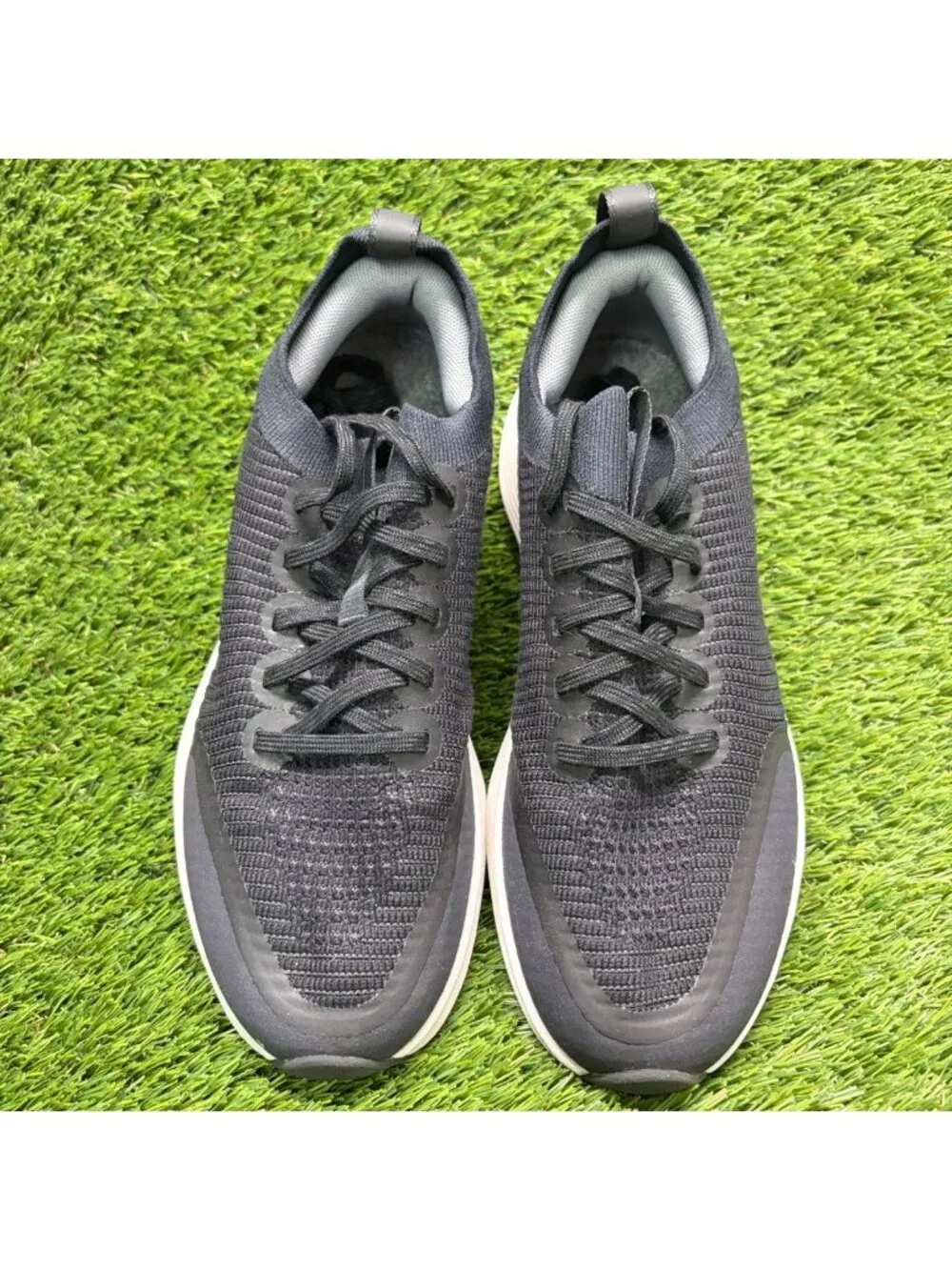 Allbirds Strider Womens Size 8.5 Black White Athletic Running Shoes Sneakers